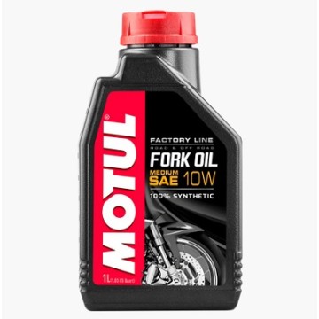 ACEITE HORQUILLA FORK OIL MEDIUM SAE 10W 100% SYNTHETIC 1L