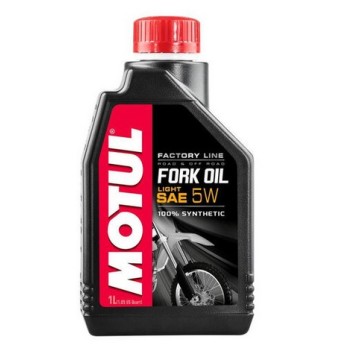 ACEITE HORQUILLA FORK OIL 5W 100% SYNTHETIC 1L 