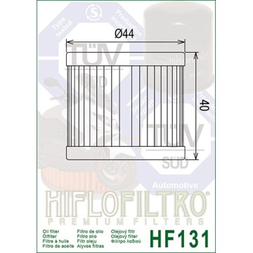 FILTRO ACEITE HF131