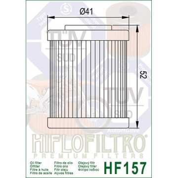 FILTRO ACEITE HF157