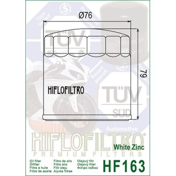 FILTRO ACEITE HF163
